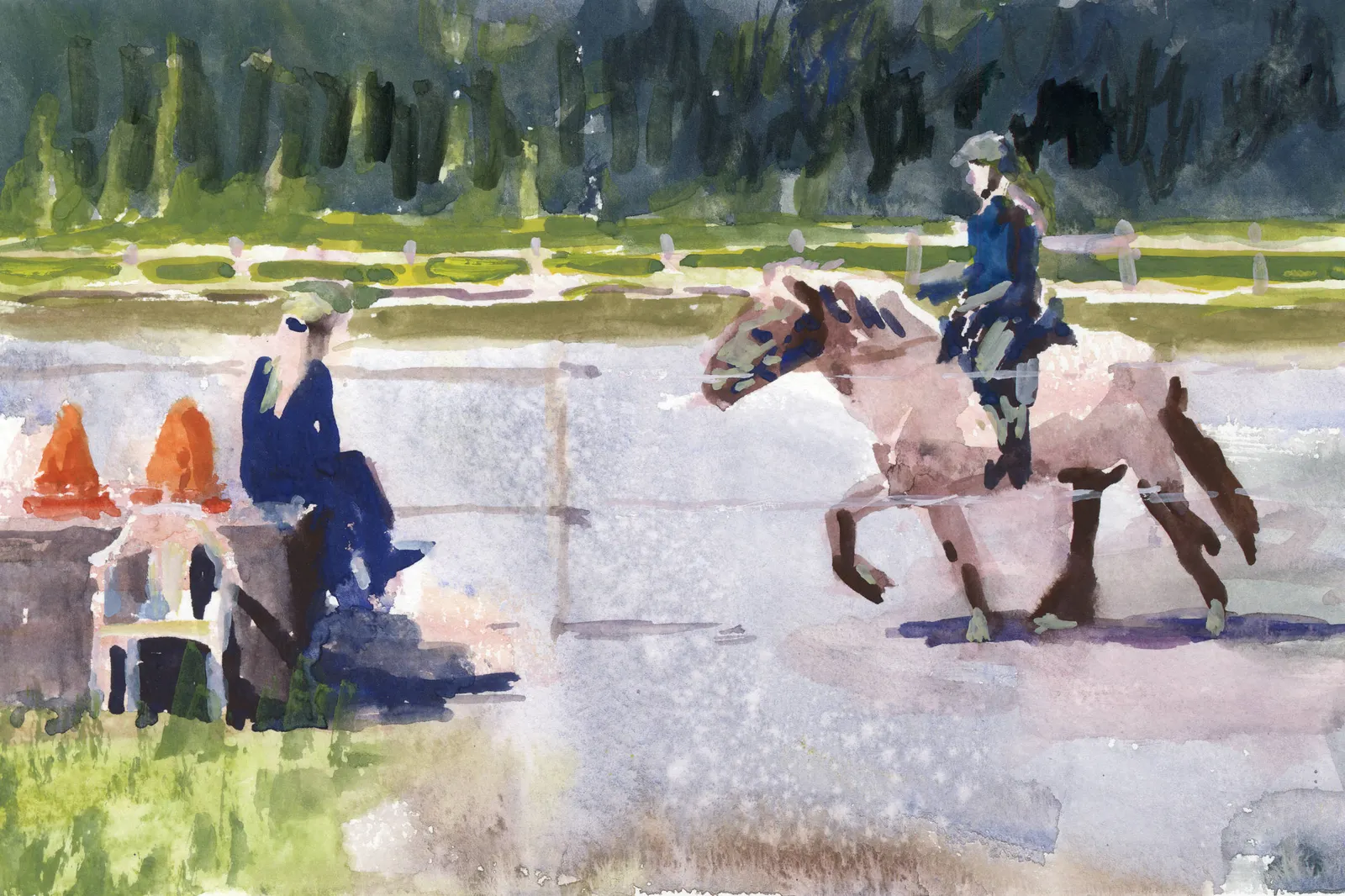 Ridlektion av Bea Carlsson