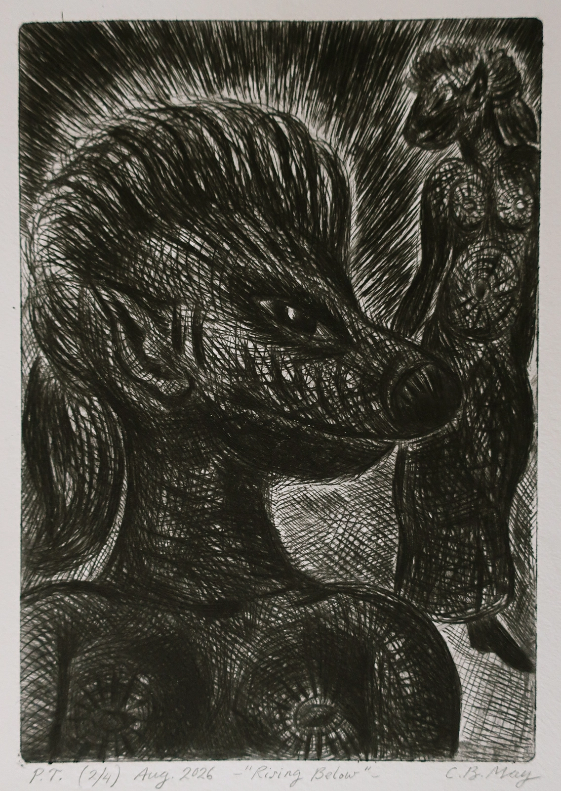 Rising Below av Charles Benjamin May