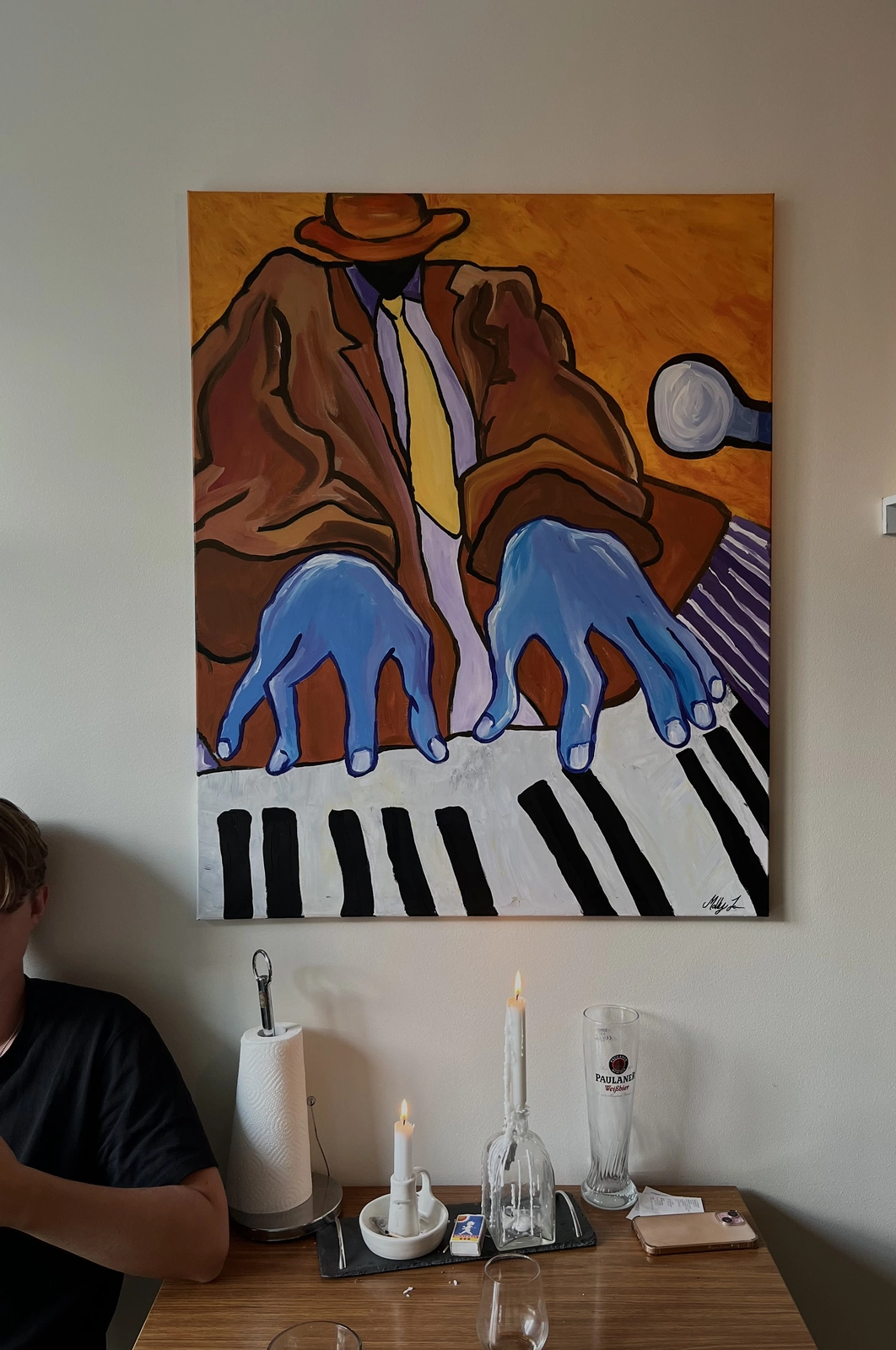 Akrylmålning - av Molly Johansson
