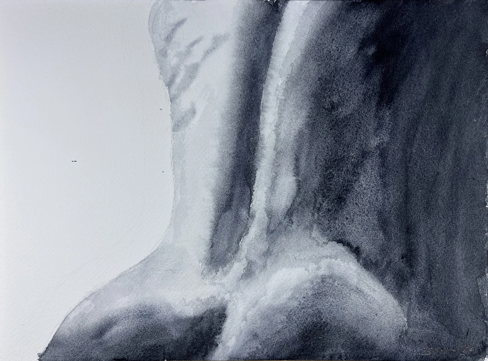Akvarell Torso I av Bertil Sparr