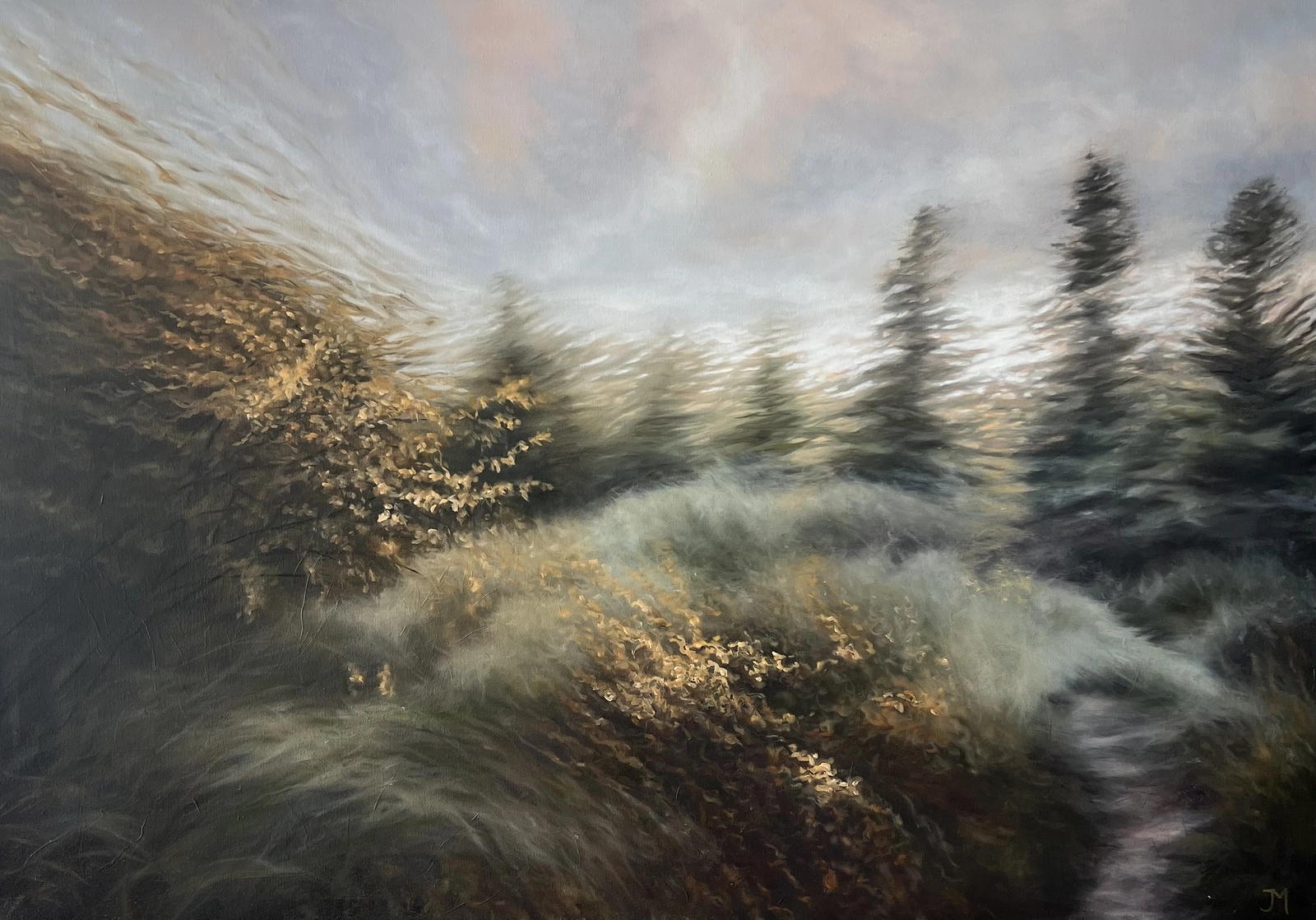 Oljemålning Wilderness av Jessica Mac Guinness