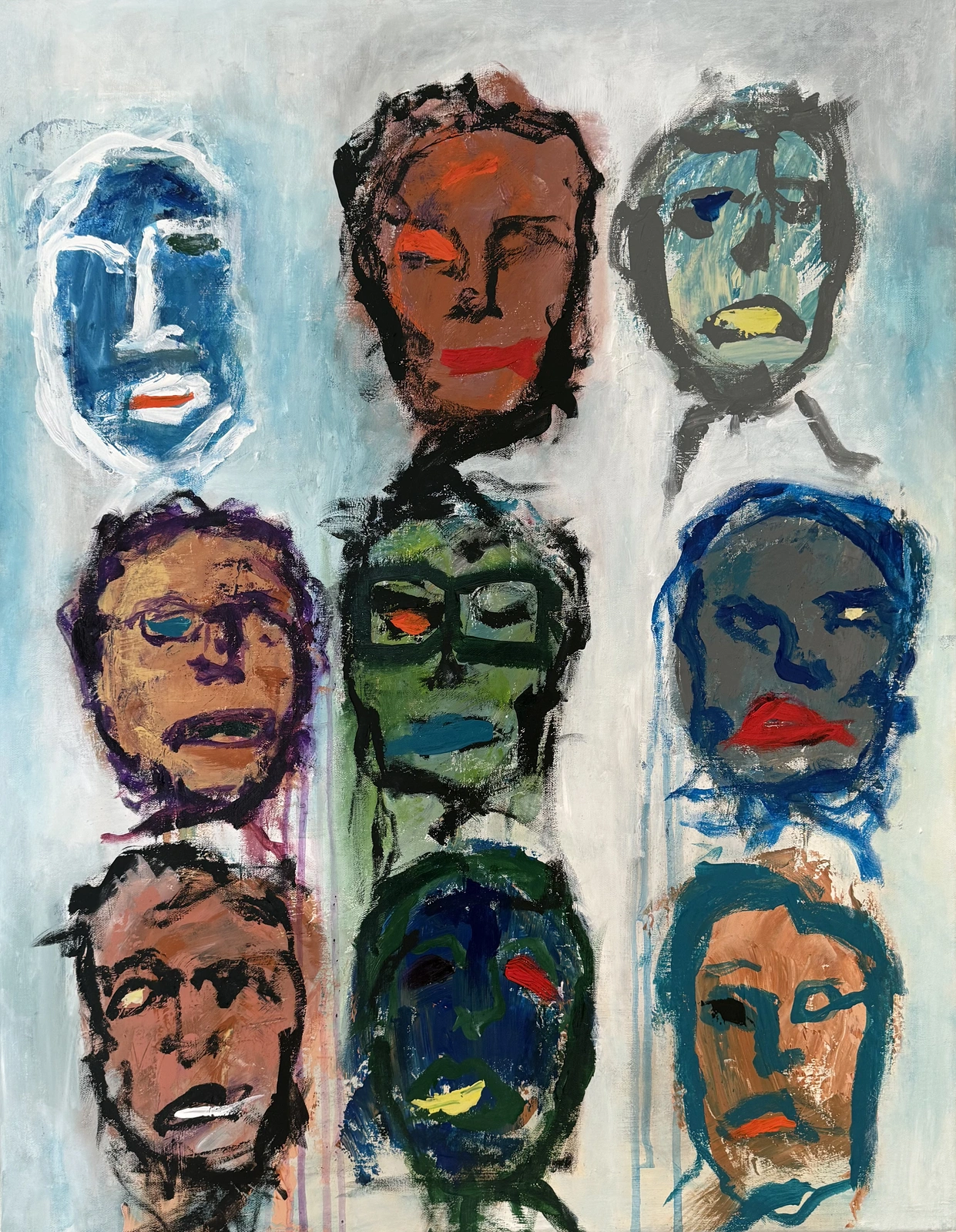 Akrylmålning Frame of mind av Peter Frejeberg