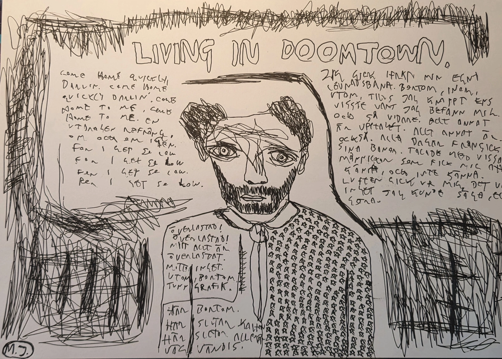 Living In Doom Town, Come Home Quickly av Mikael Jonsson