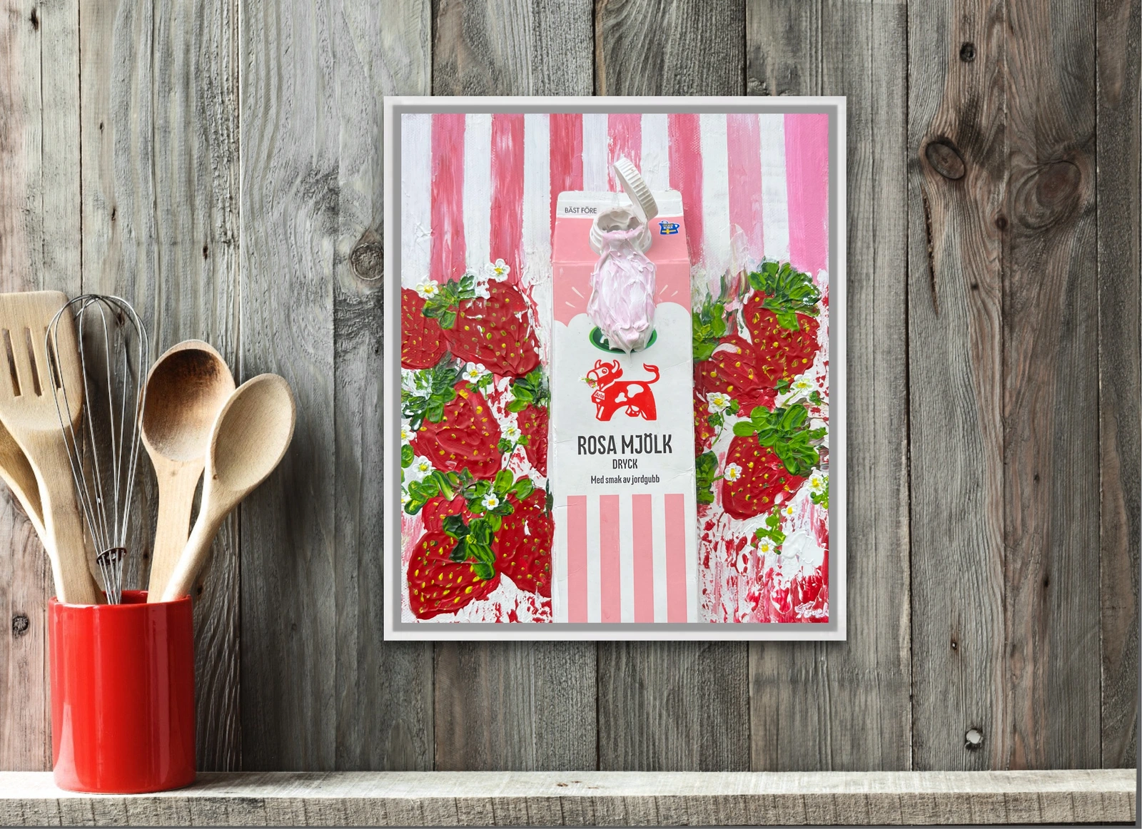 Håller rosa mjölk en svensk sommar? av Tove Li
