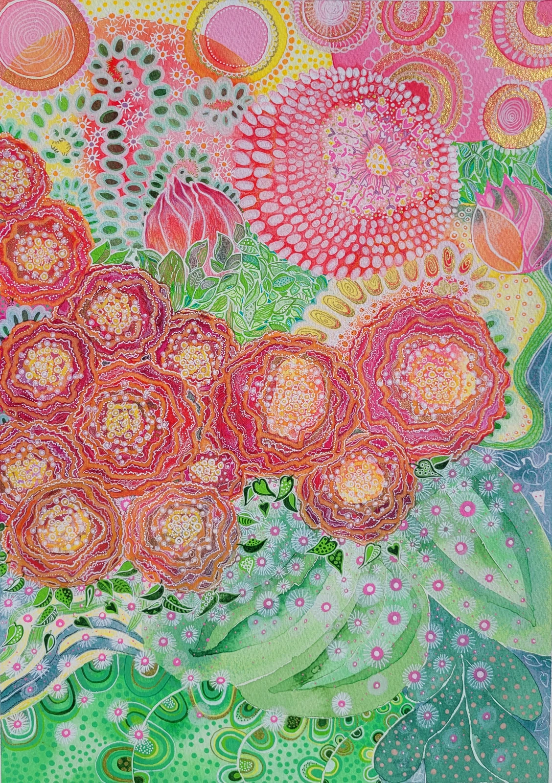 Happy Roses av Ann Sjöberg