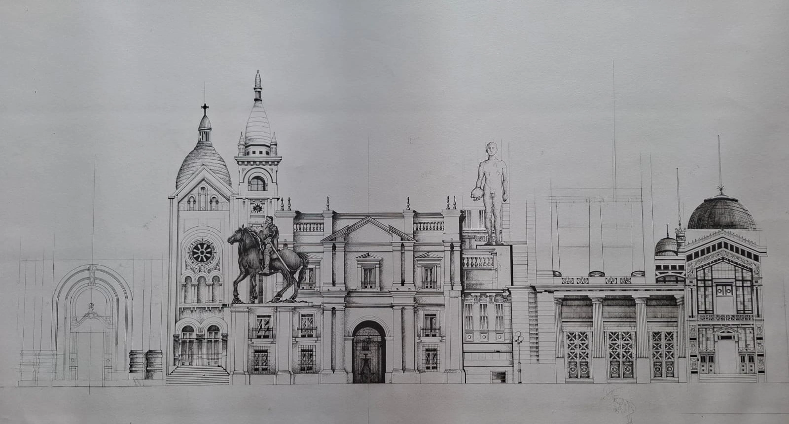 Santiago en pedazos av Amancio Funes