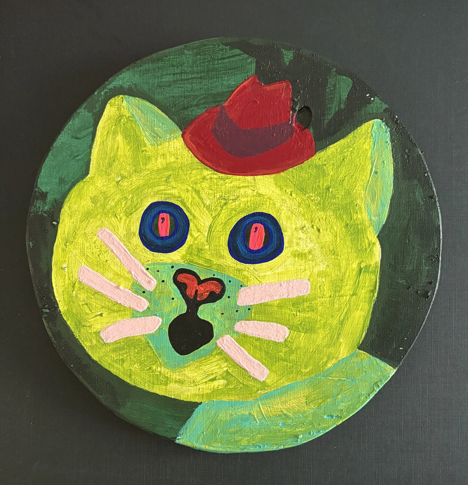 Katt i hatt av Alma-Anna Andersson