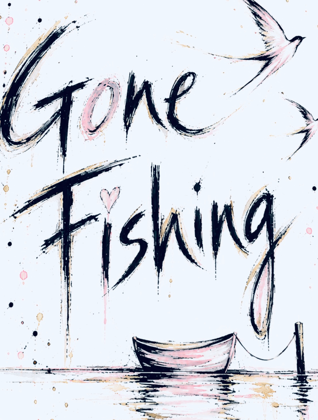 Gone Fishing av Camilla .