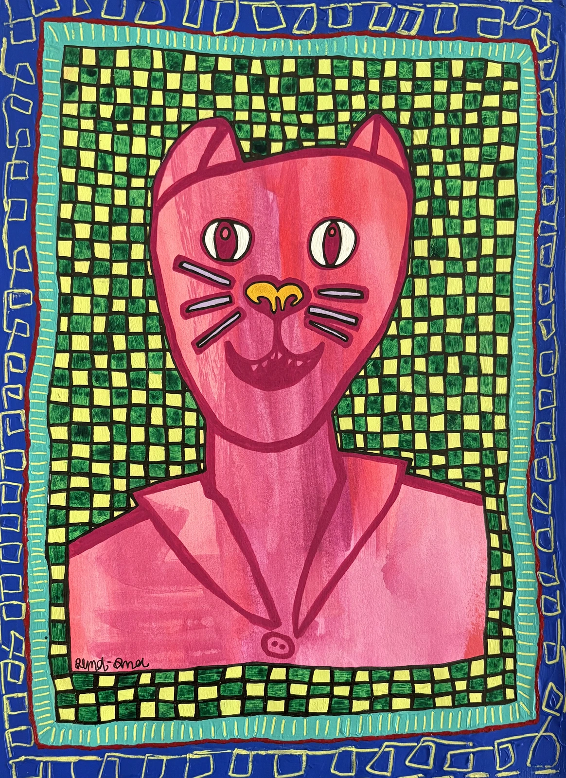 Happy cat av Alma-Anna Andersson