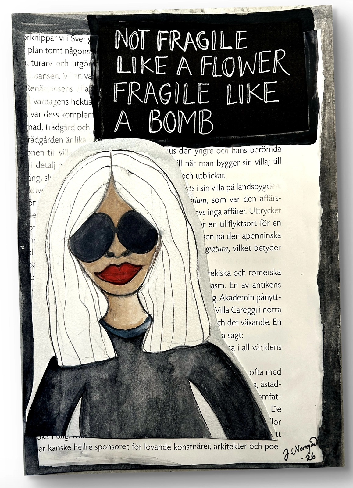 Fragile like a bomb av Johanna Norrgård