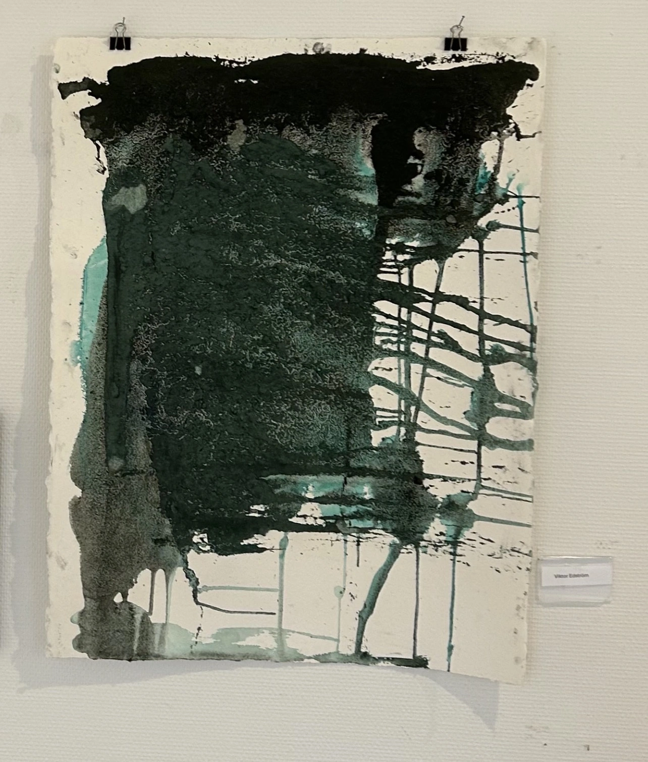 Akvarell Untitled 17 av Victor Edström
