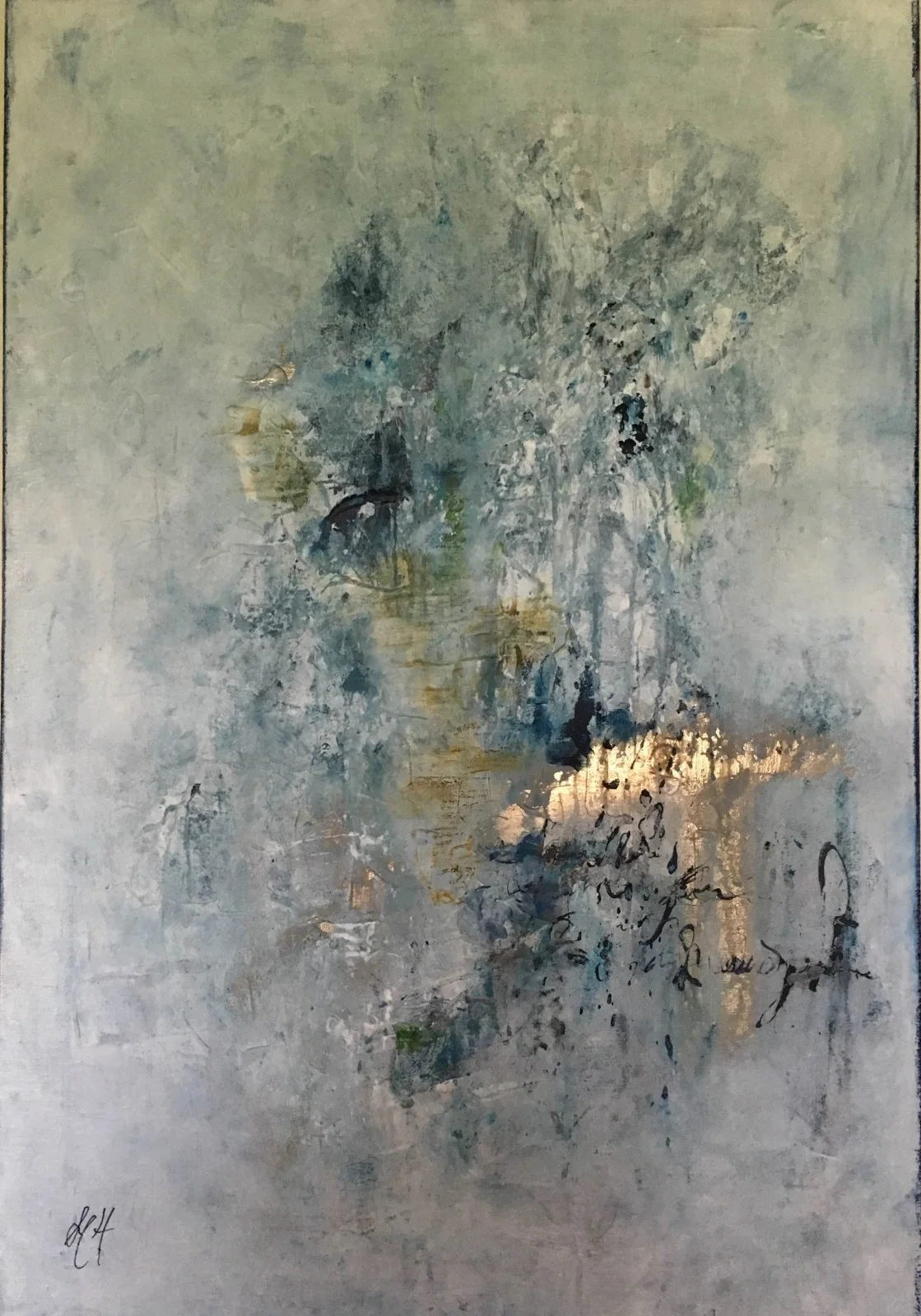 Akrylmålning I Mitt Inre av Maria Hamberg