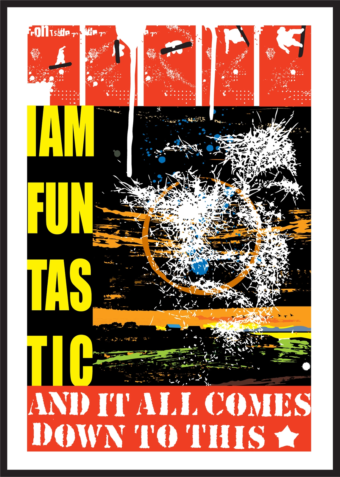 Juxtapop - A Poptrash Arternative / I am funtastic av Ola Carlberg