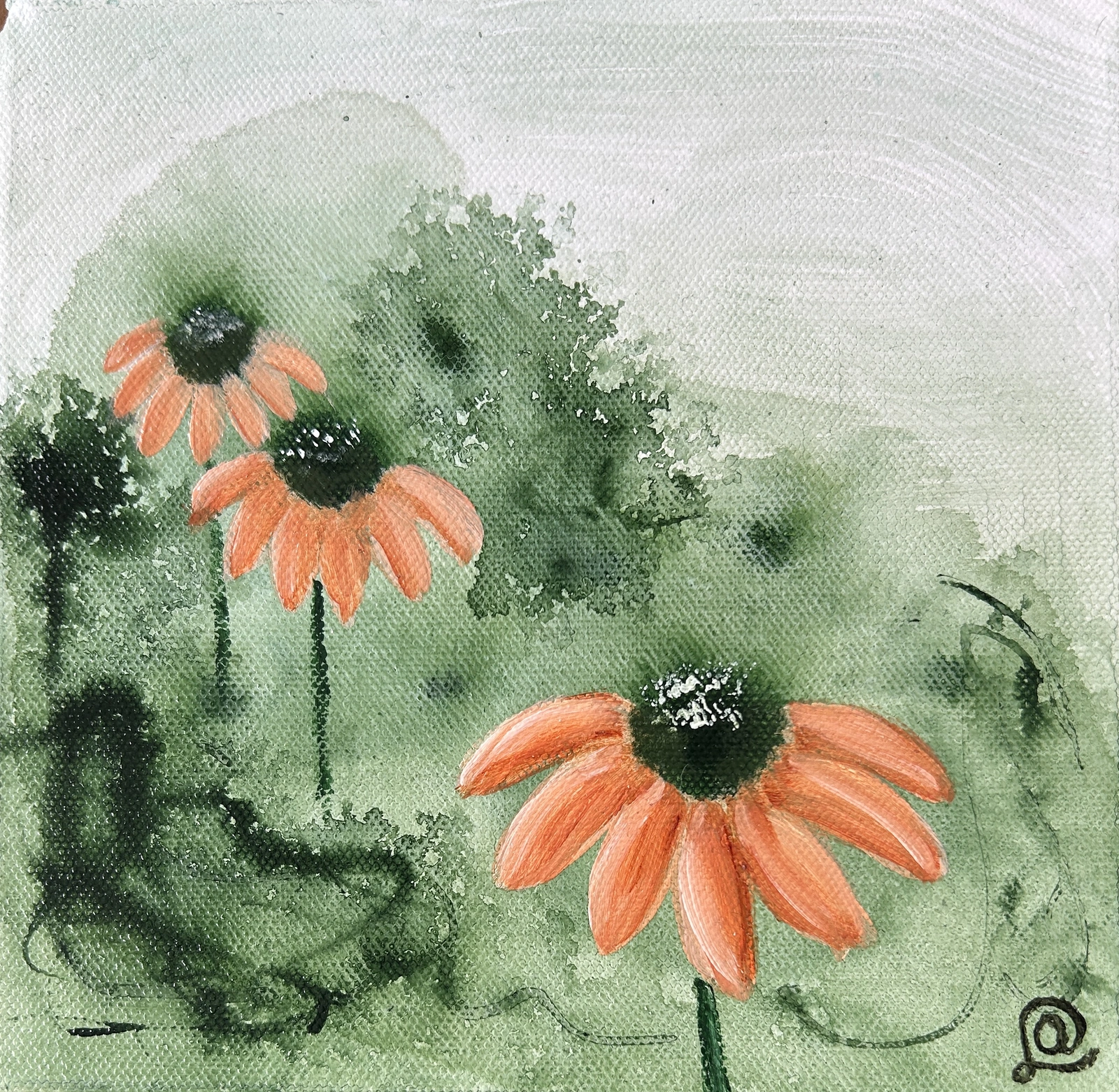 Stillness – Meadow Light #3 av Art By Lycke / Ann-Sofie Lycke