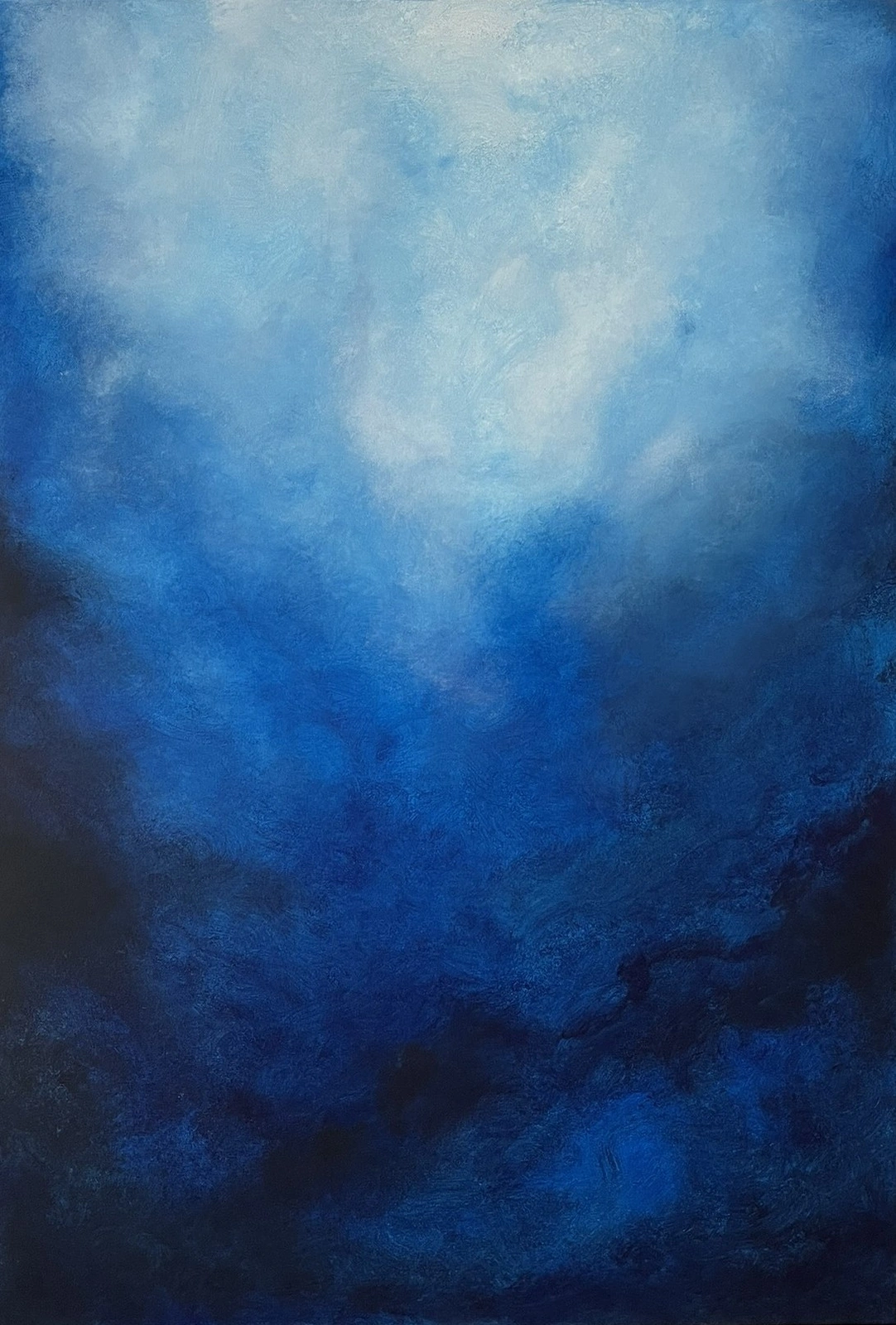Akrylmålning The storm within av Julia Närvaro