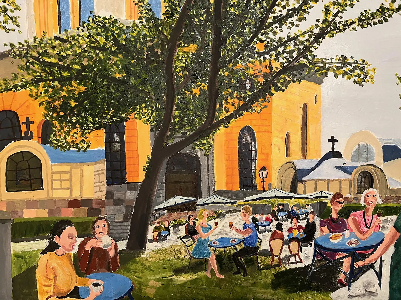 Hedvig Eleonora café av Anders Gabrielsson