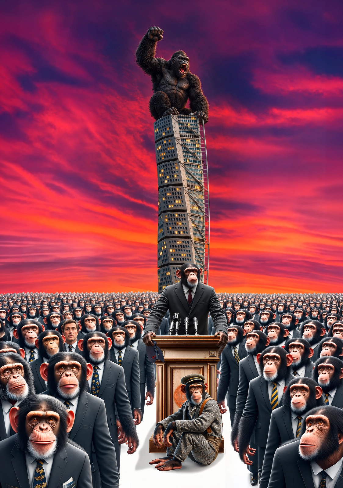 Primates of All Countries, Unite! - Primater i alla länder, förena er! av Jörgen Thornberg