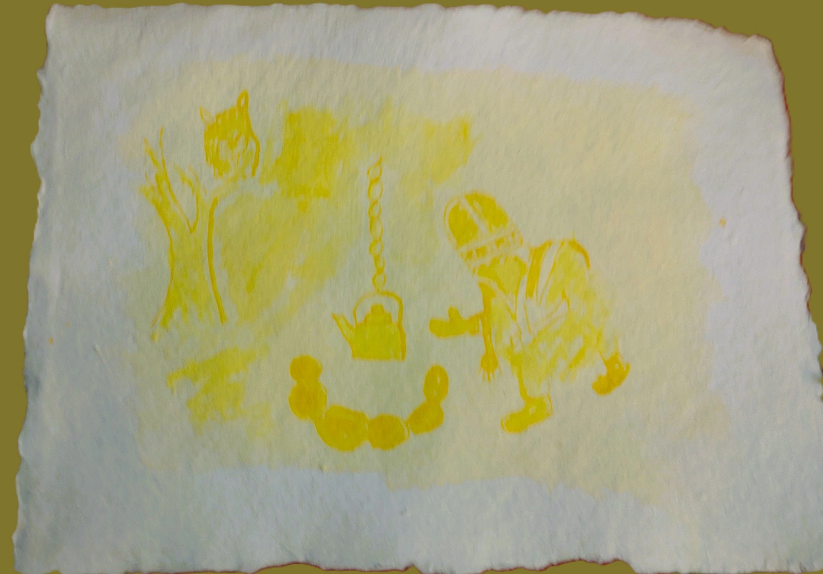 Kaffepannan är het av ModernArt Eva