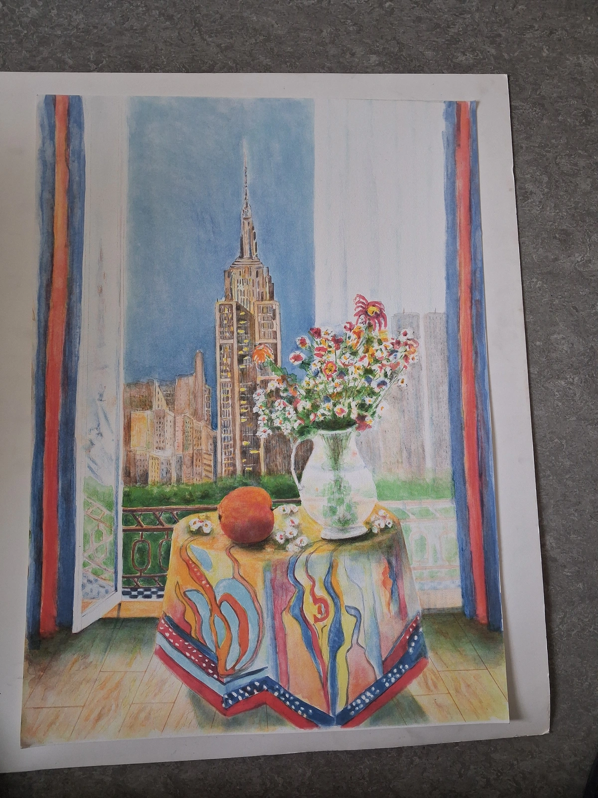 Bon jour New York av Sharpartcollection Al Wagiella