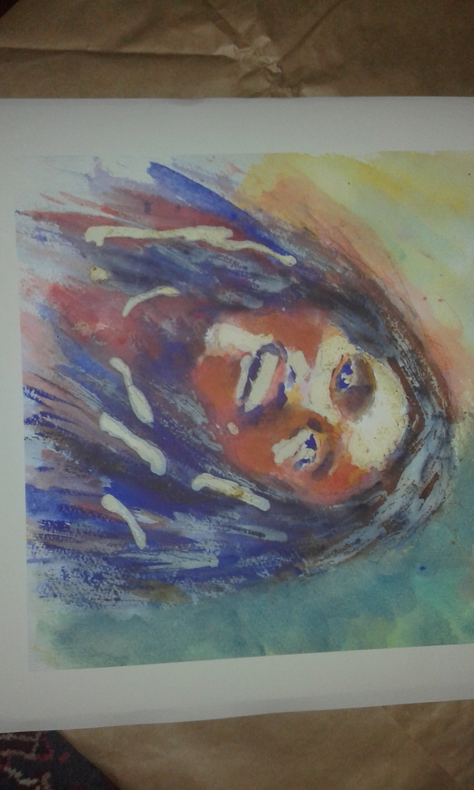 No woman no cry av Sharpartcollection Al Wagiella