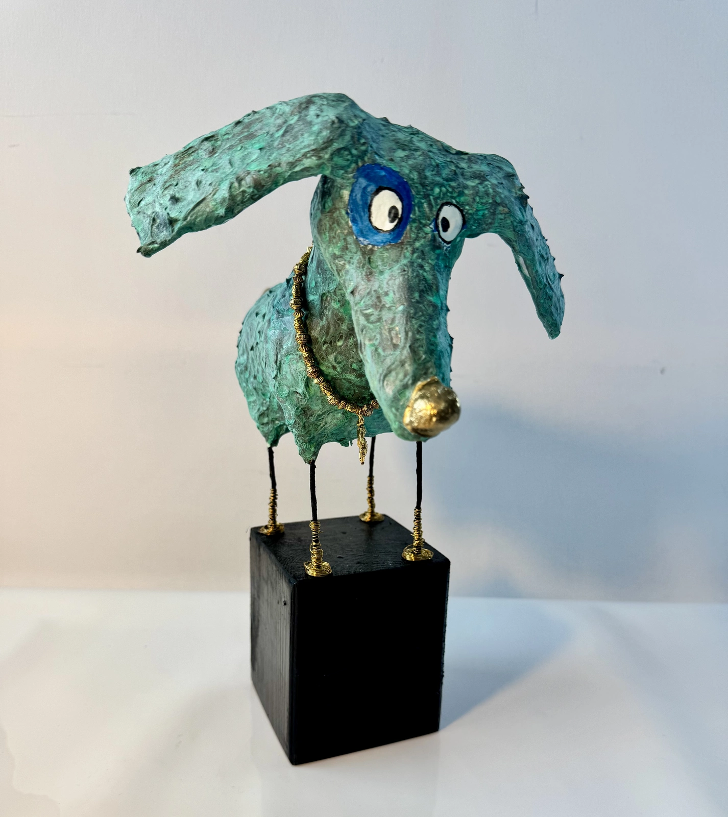 Skulptur Hasse Bus av Elizabeth Ridström-Dörr
