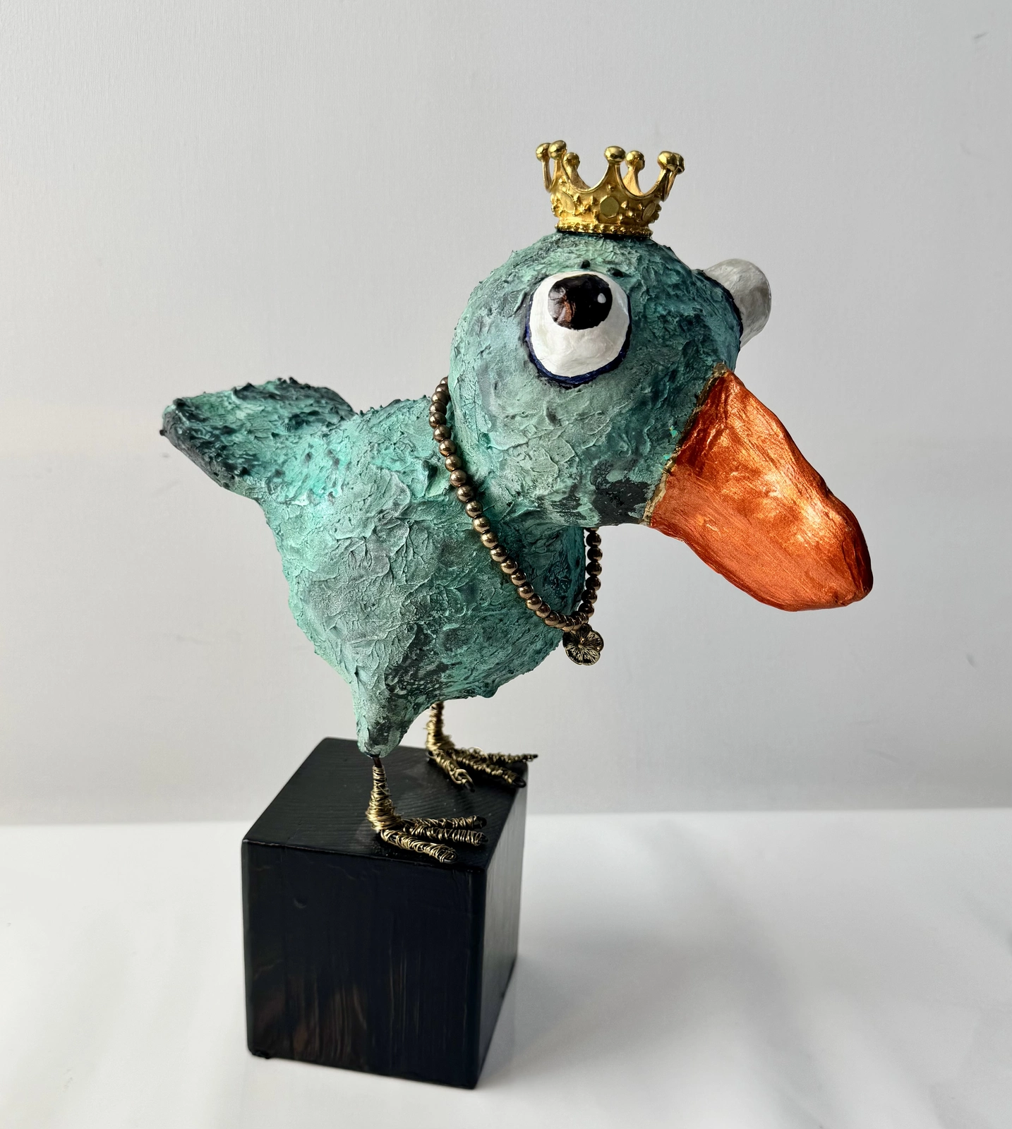 Skulptur Måns av Elizabeth Ridström-Dörr