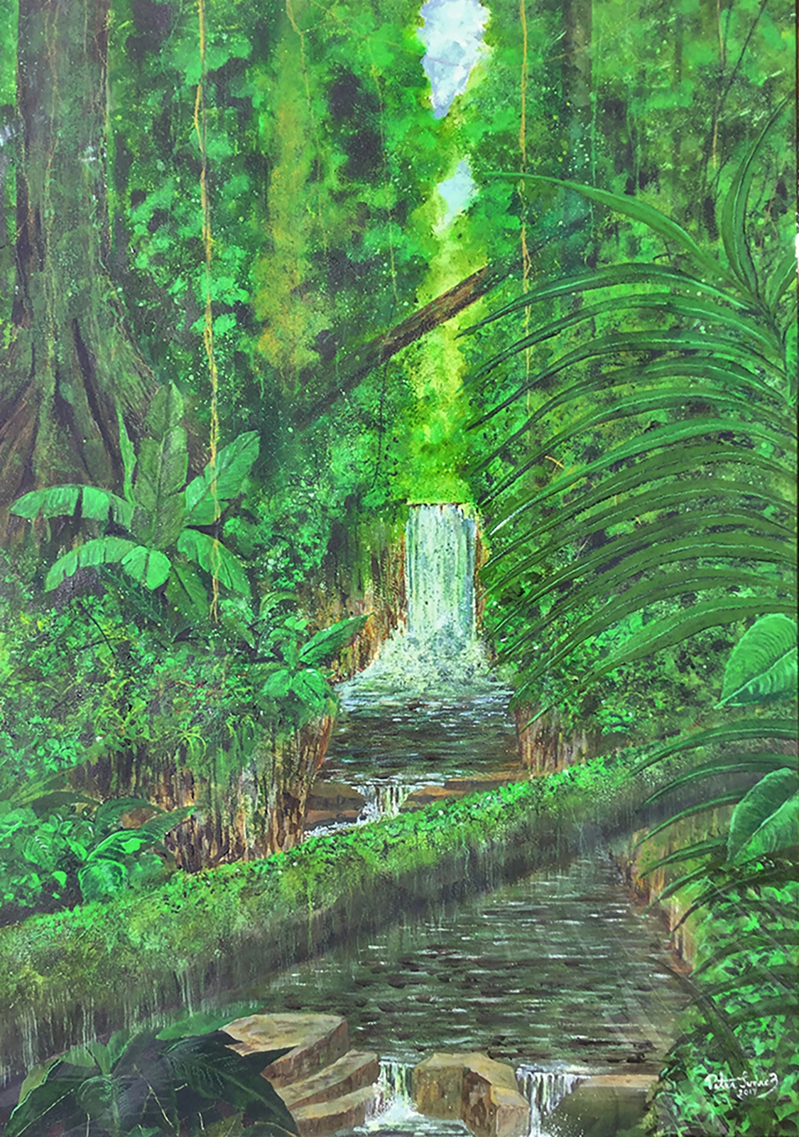 Rainforest Green light av Peter Suárez