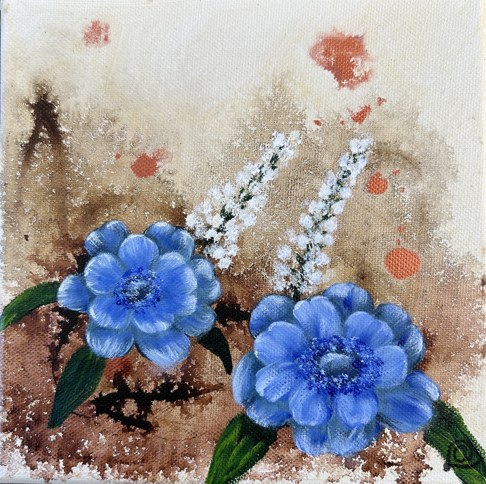 Stillness – Earth tones #3 av Art By Lycke / Ann-Sofie Lycke