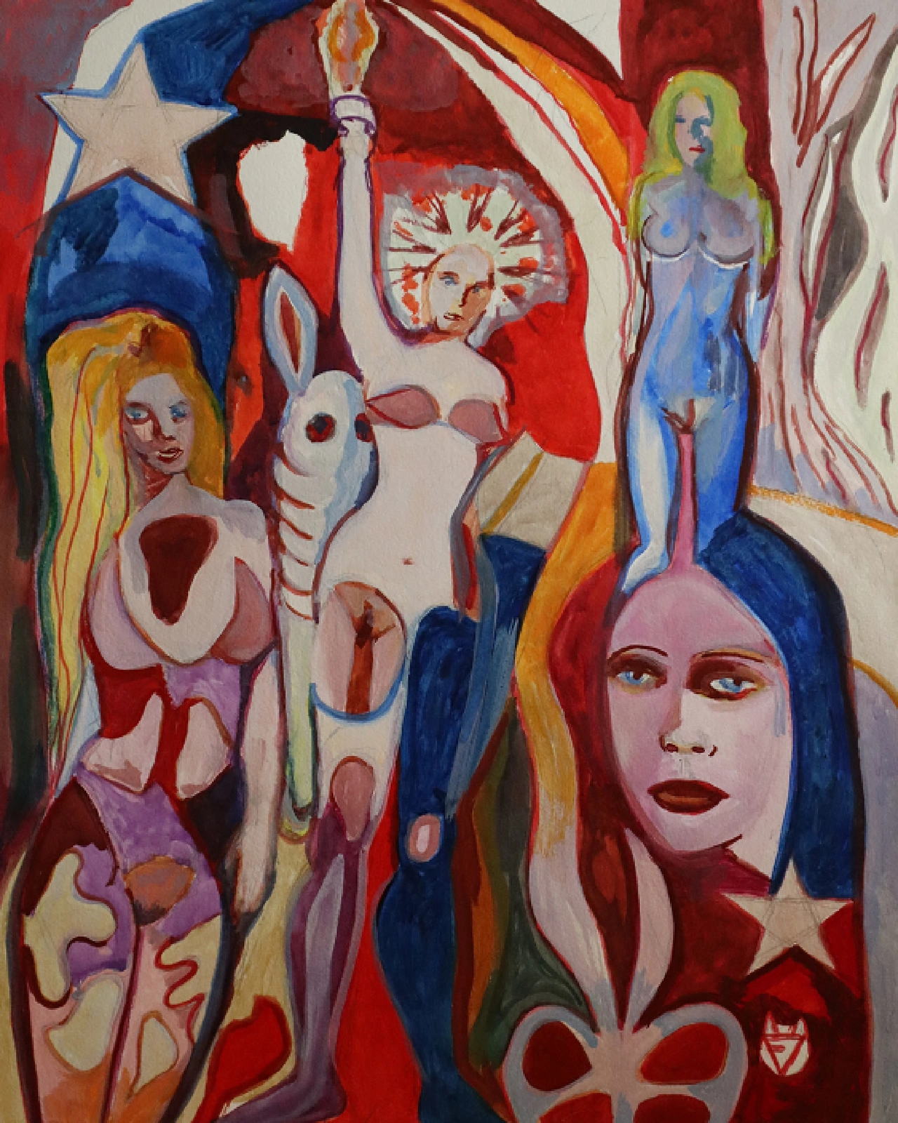 173 ) Chelsea's Fairy Queens av Victor Finnigan