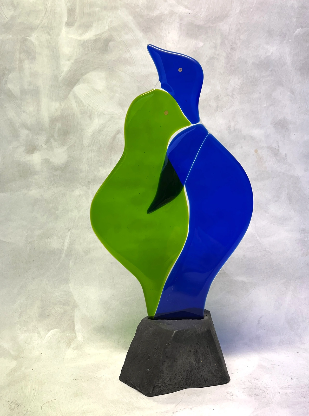 Skulptur Ömhet av Margit Bylund