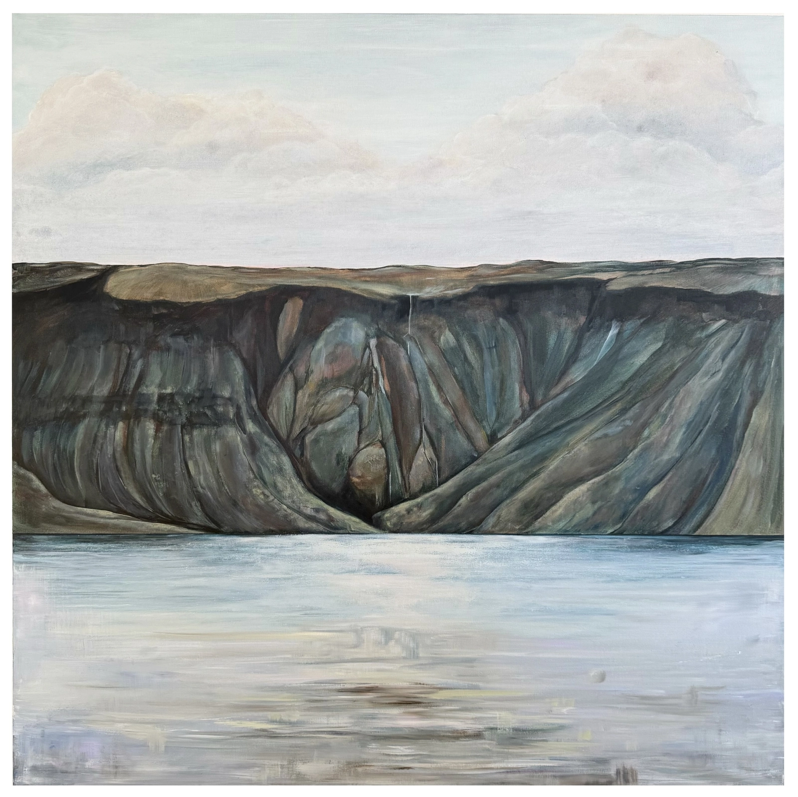 Oljemålning Distant shore av My Jonsson