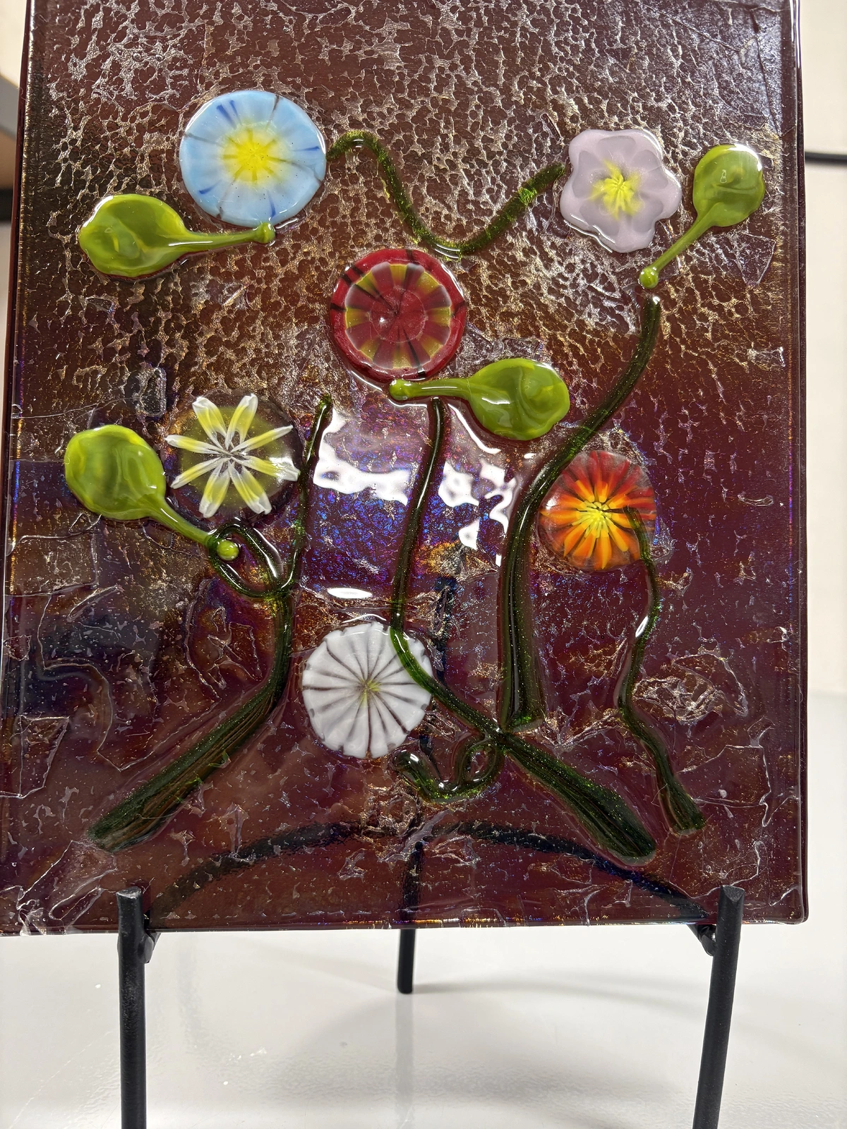 Skulptur Sommarblomster av Barbro Augustin