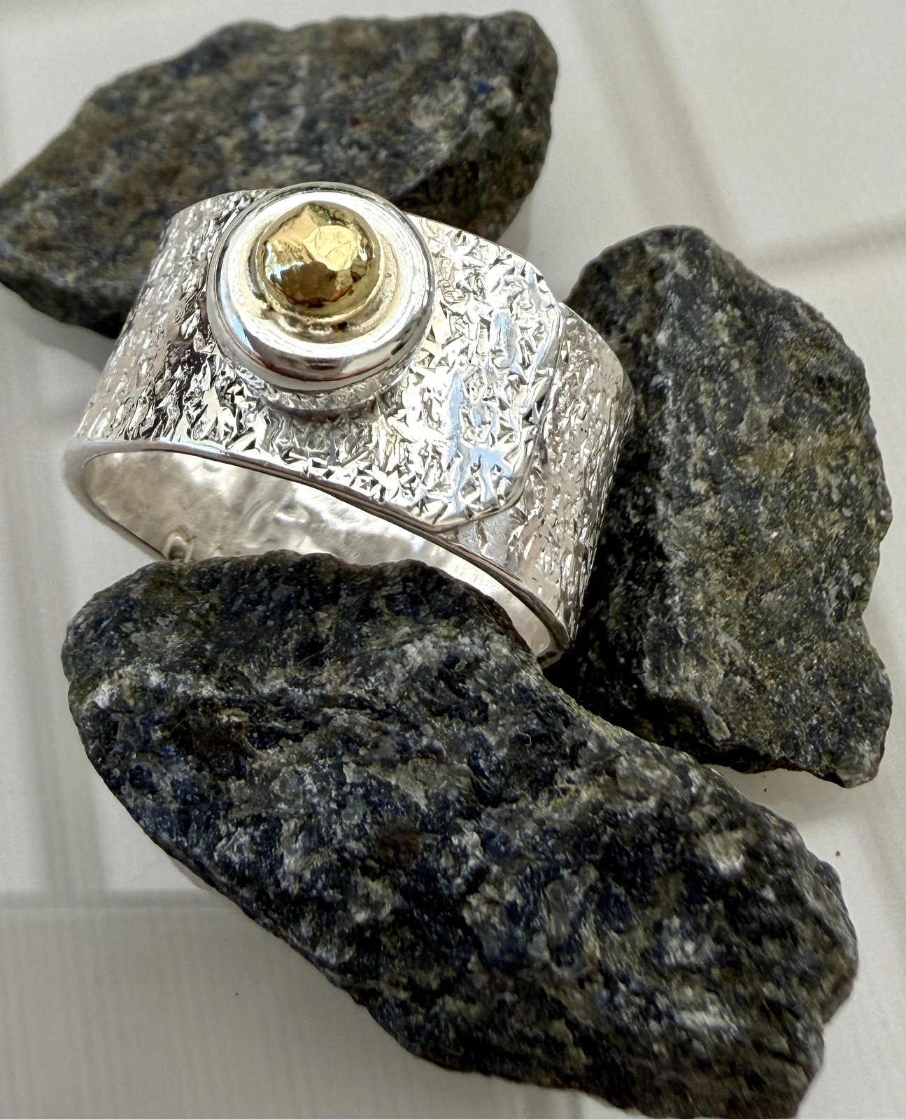 Silverring av Marie Clair