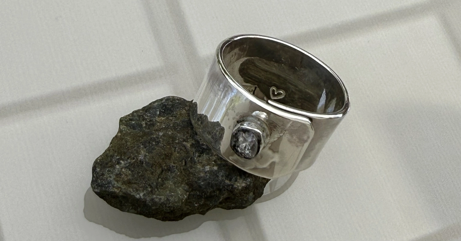 Ring i silver av Marie Clair