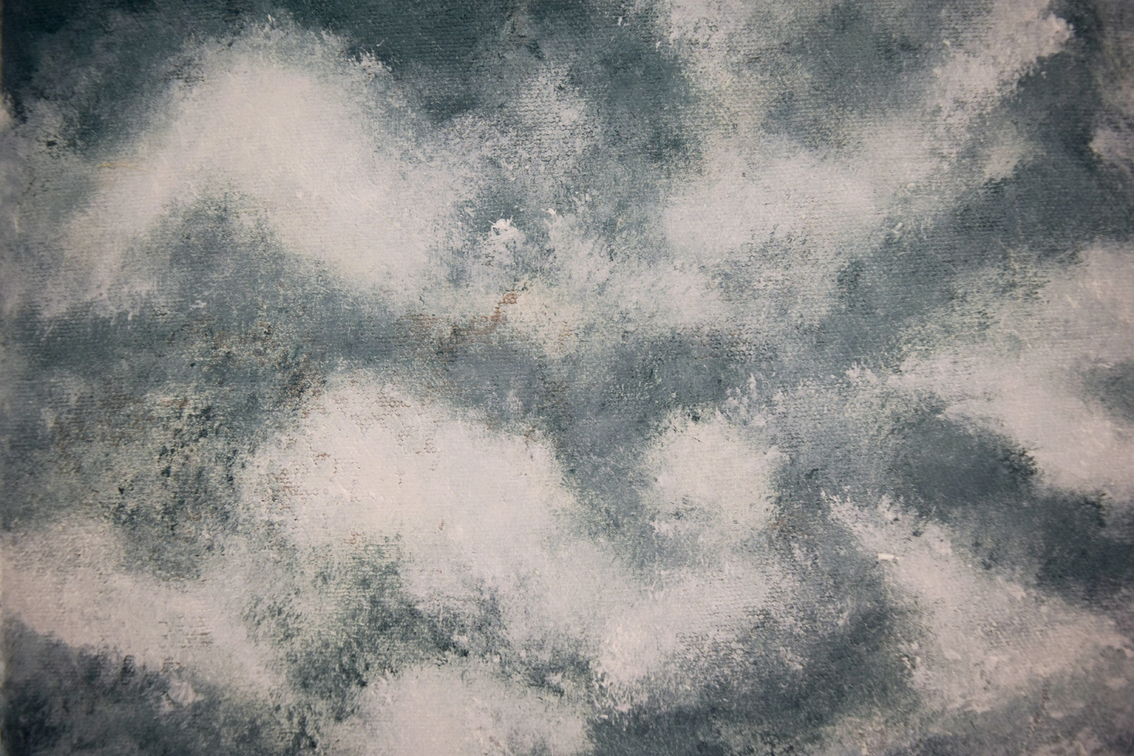 Akrylmålning Cumulus av Amanda Lorentzon