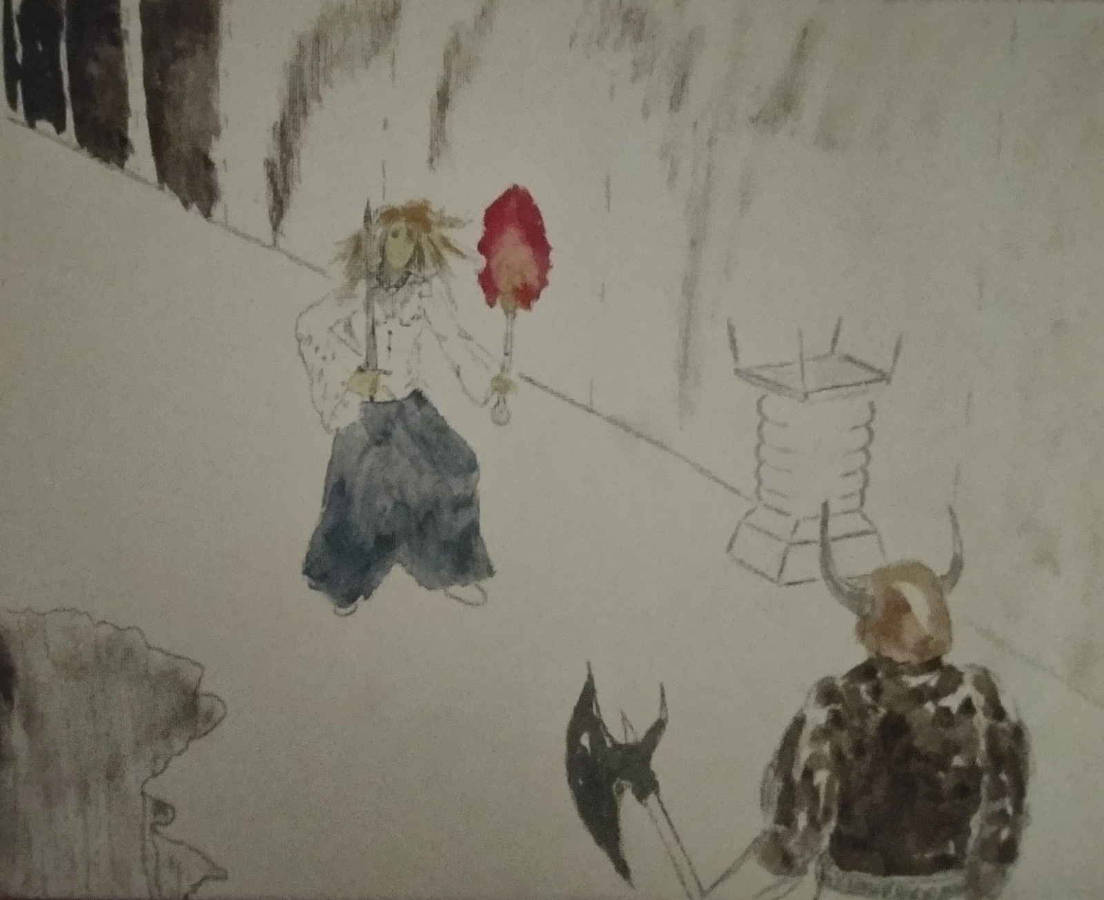 Lyssa i borgen "Grullhagg" av Elia Lindgren