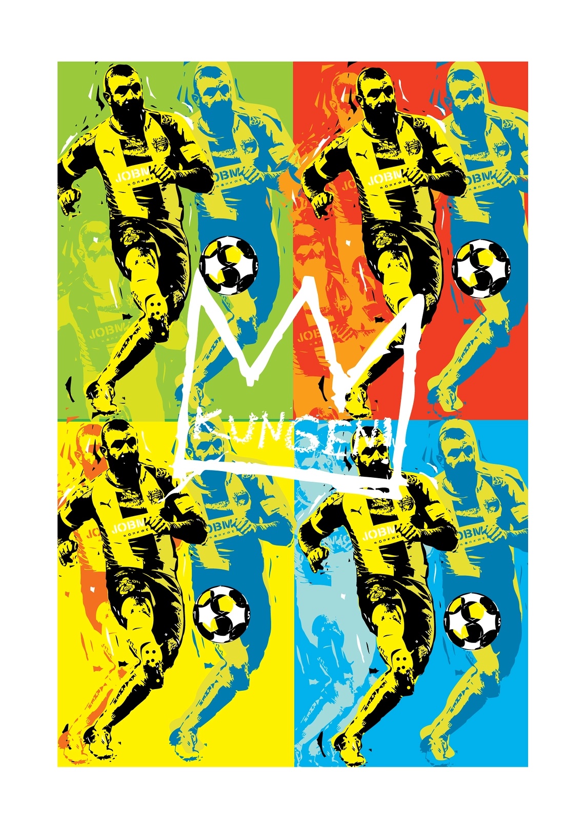 Bajen goes Warhol / Kennedy av Ola Carlberg