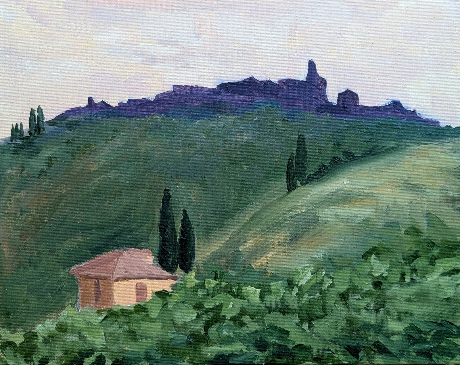 Oljemålning From the winery av Timofey Makoveychuk