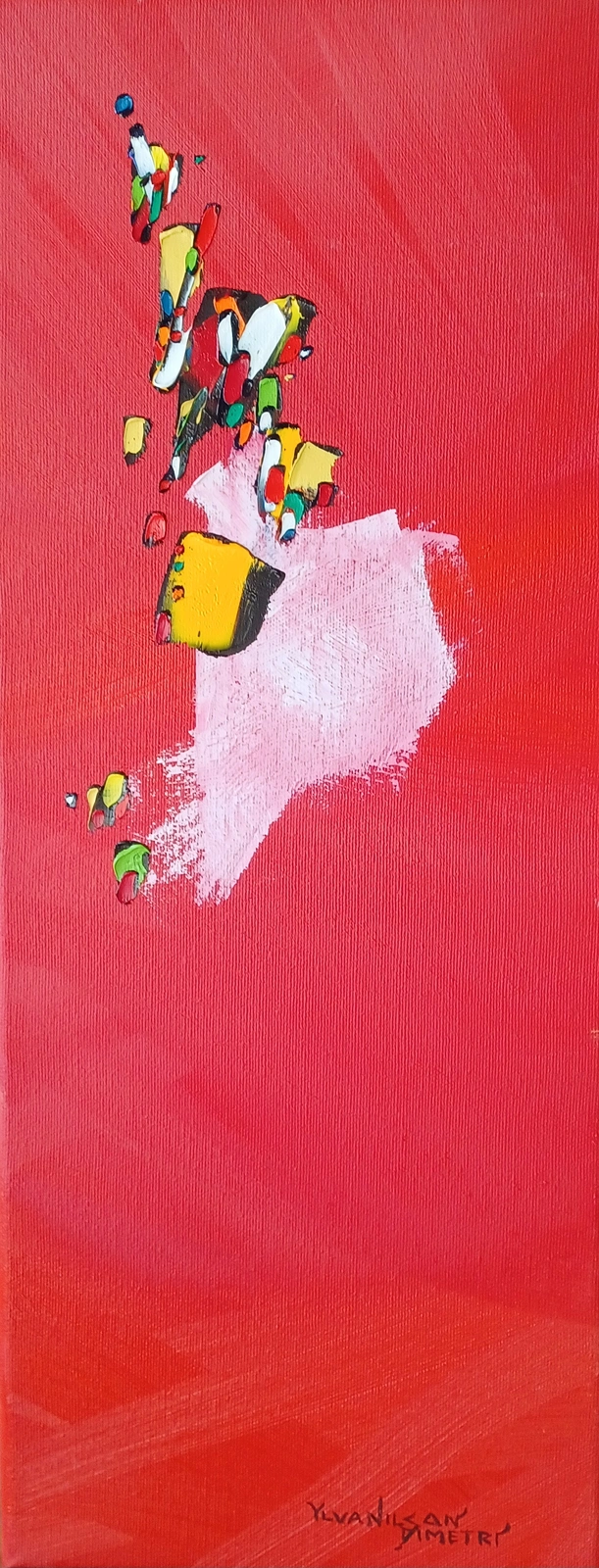 Oljemålning Ljusfenomen av Ylva Dimetri