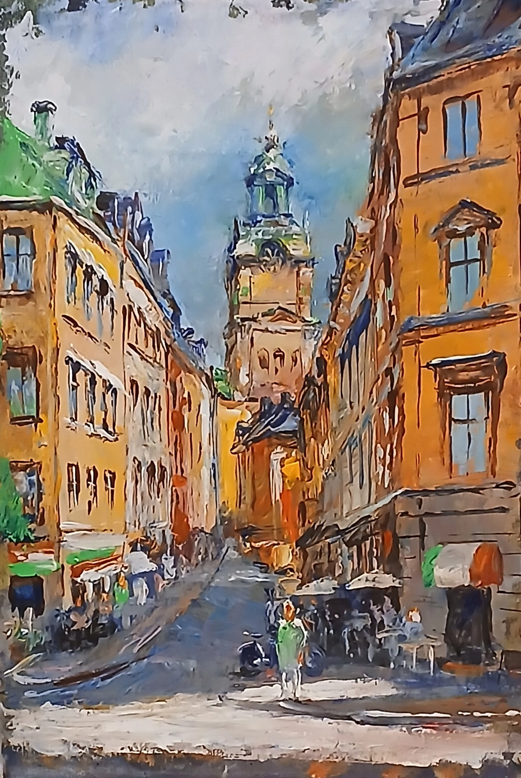Oljemålning av Dimitri Zukov