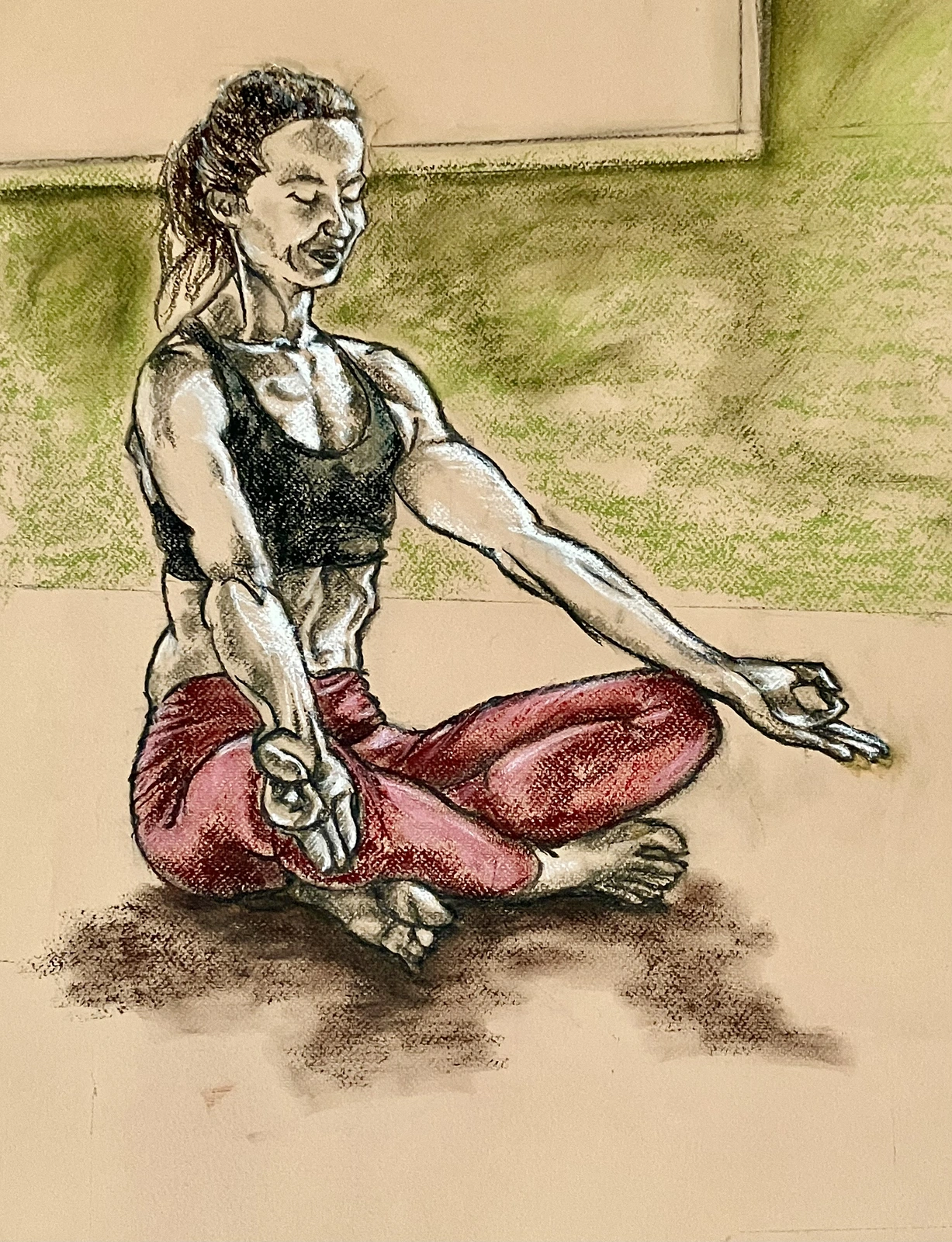 Sukhasana av Anders Persson