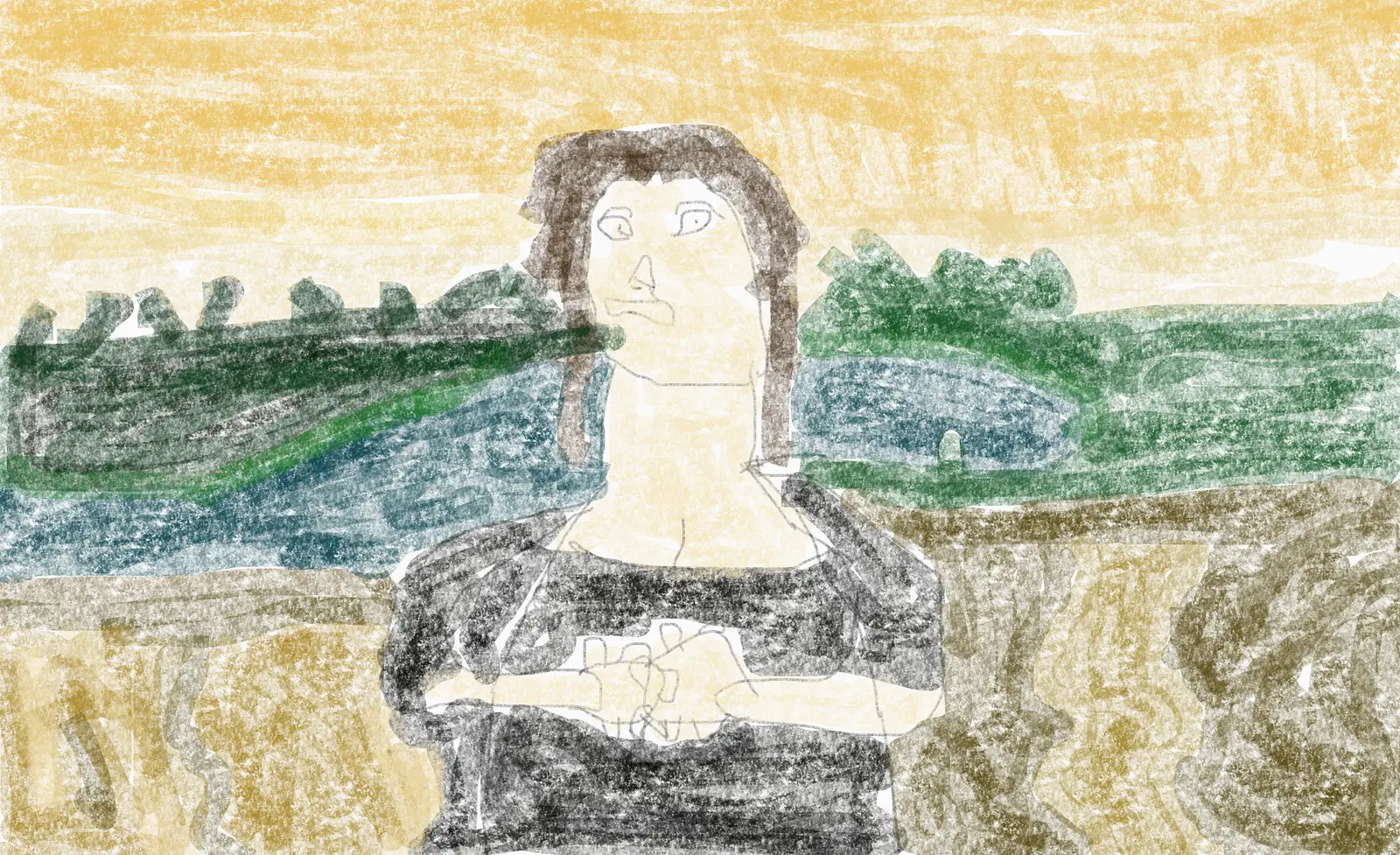 Mona pisa av Valdemar Ågren