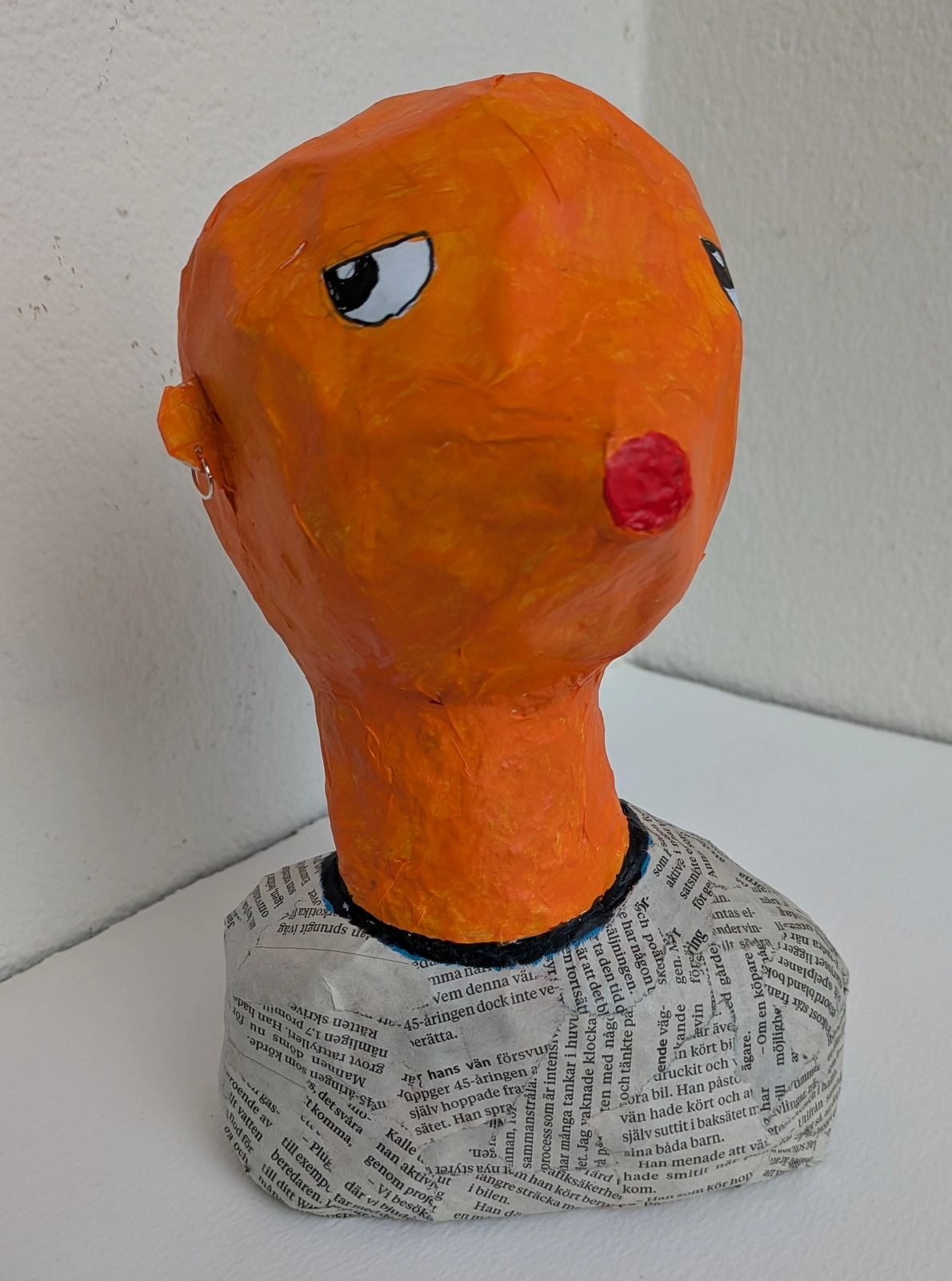 Skulptur Puss av Ingrid Astbo