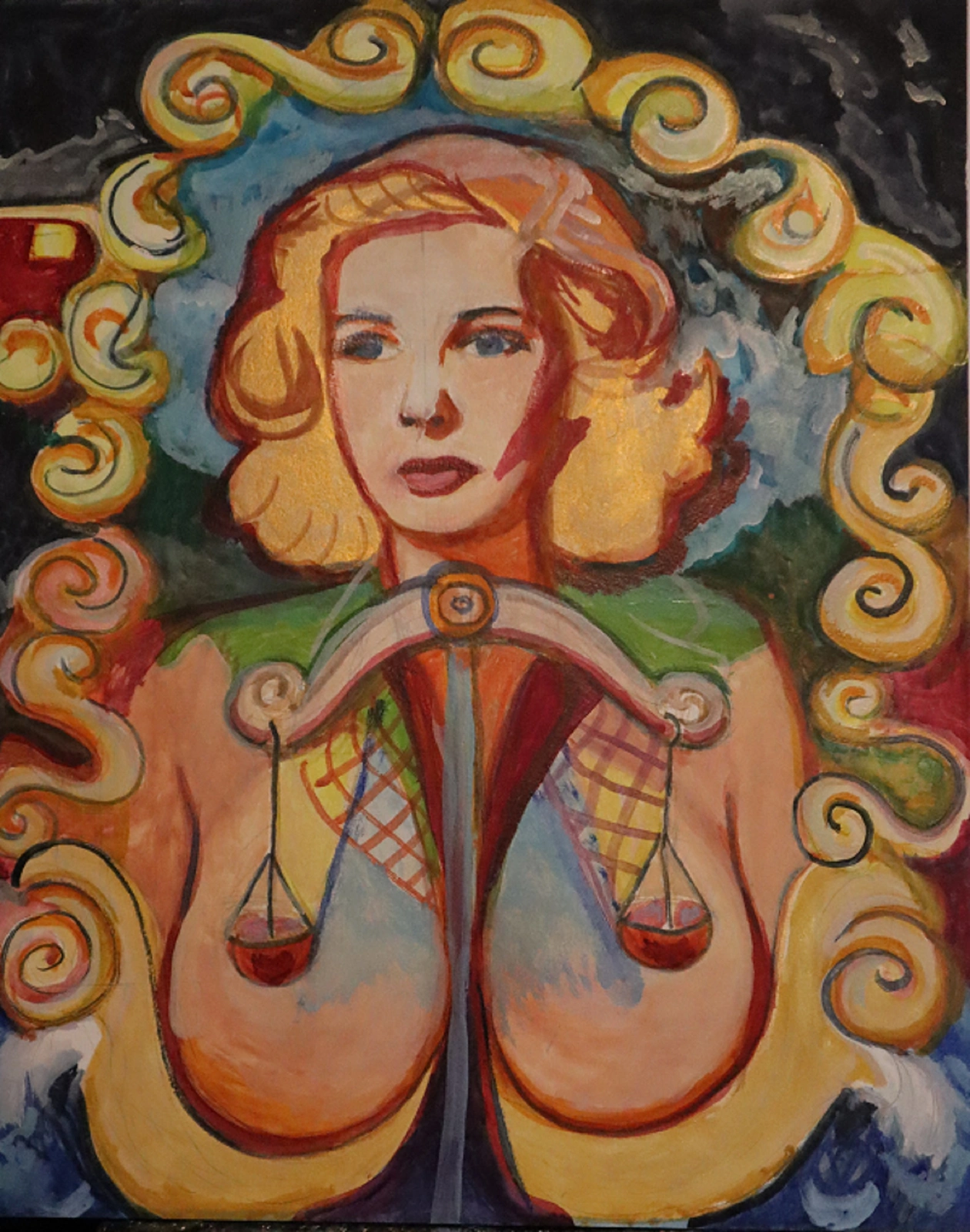 181 ) HCE.s Portrait of ALP av Victor Finnigan