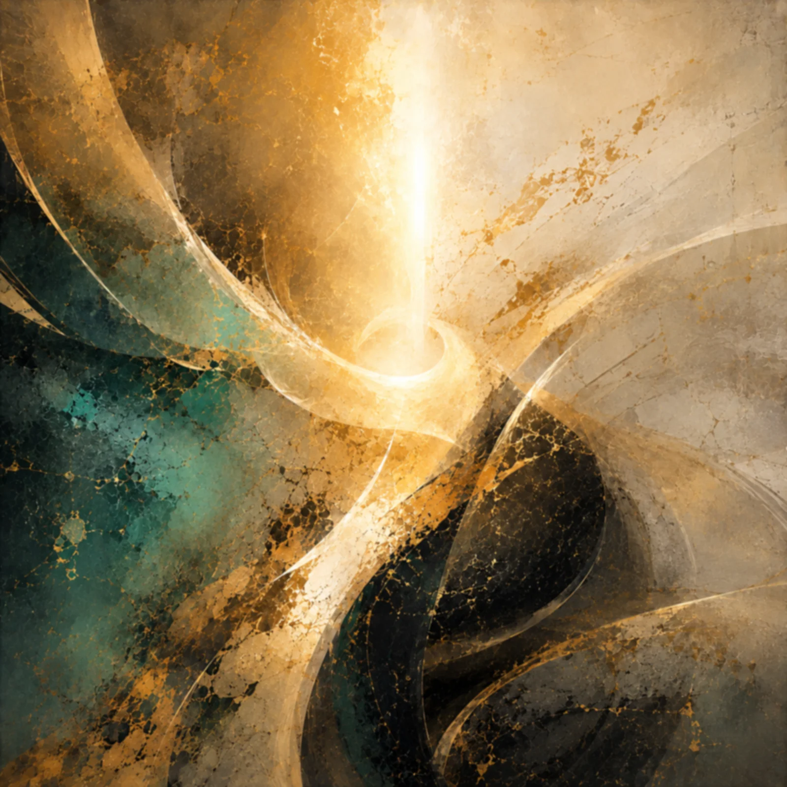 Akrylmålning The Radiance at the Turning Point av Jimmy Persson