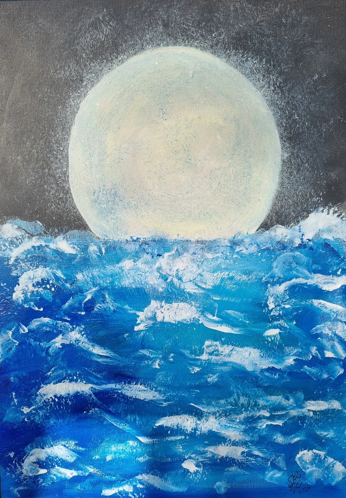 La luna av Susann Edvinsson-Larsson