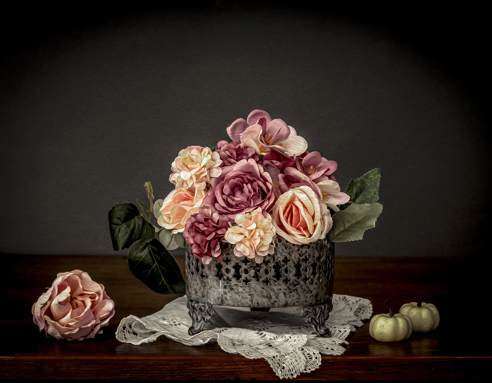 Blommor vintage av Eva Söderberg
