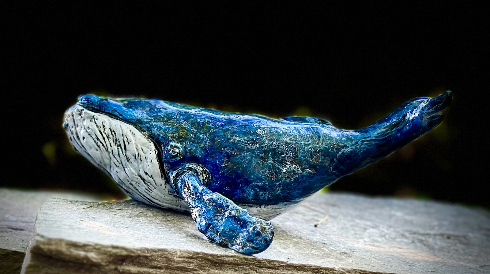 Skulptur Stora blå av Katarina Thomassen