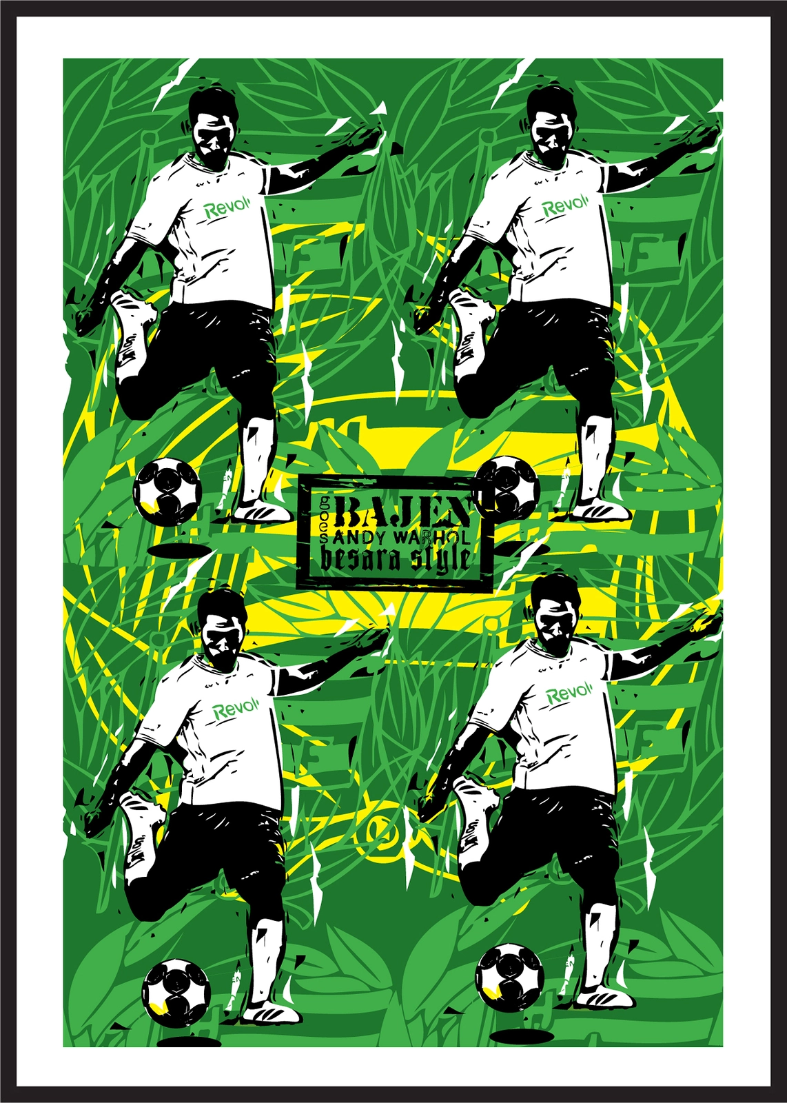 Bajen goes Warhol / Besara av Ola Carlberg