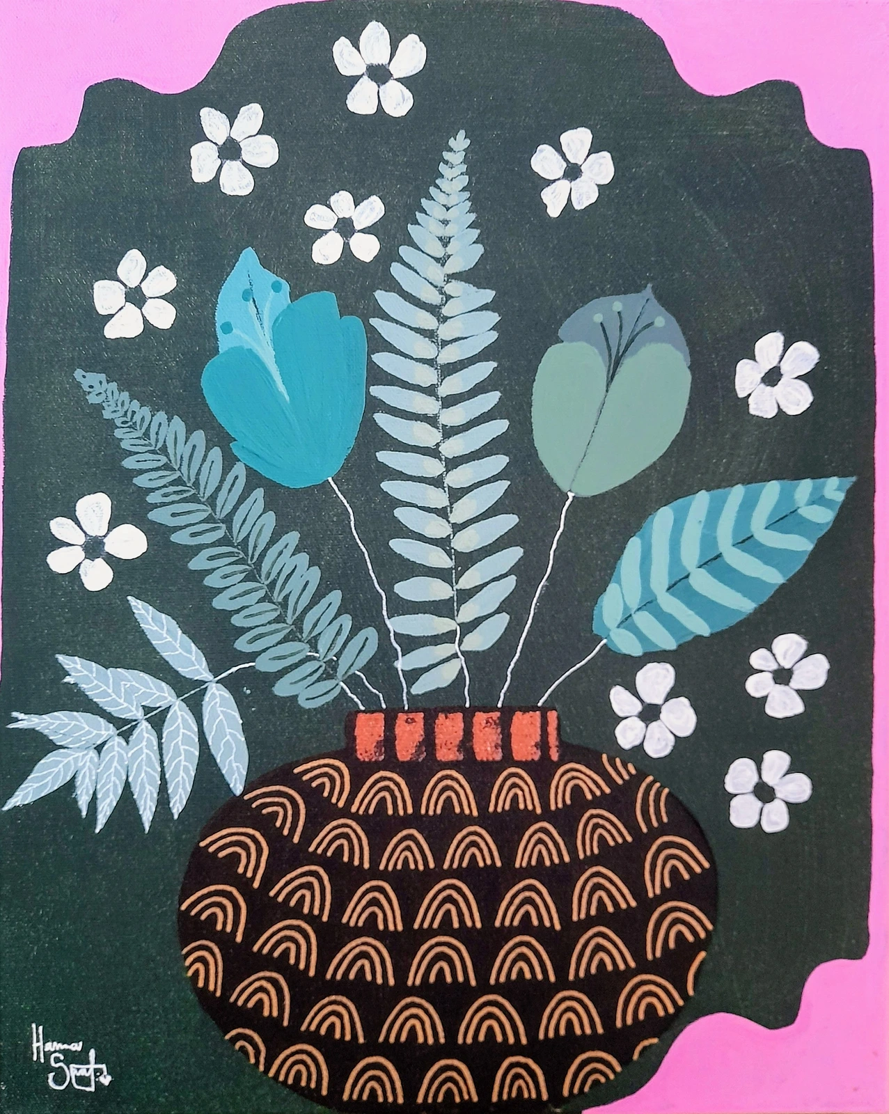 Magiska blomster. av Hannas Dream Art